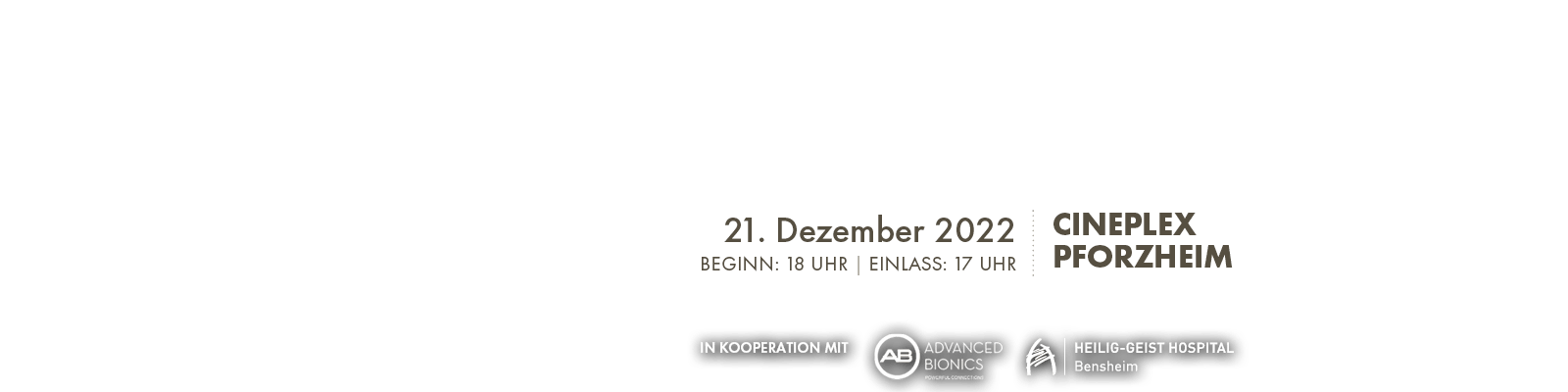 Kino Event Slider Infos