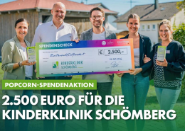 Popcorn, das hilft – Spendenaktion für die Kinderklinik